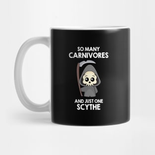 So many Carnivores and just one scythe Mug